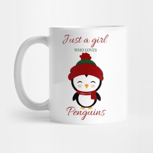 Just a girl who loves penguins - Nordic Mug